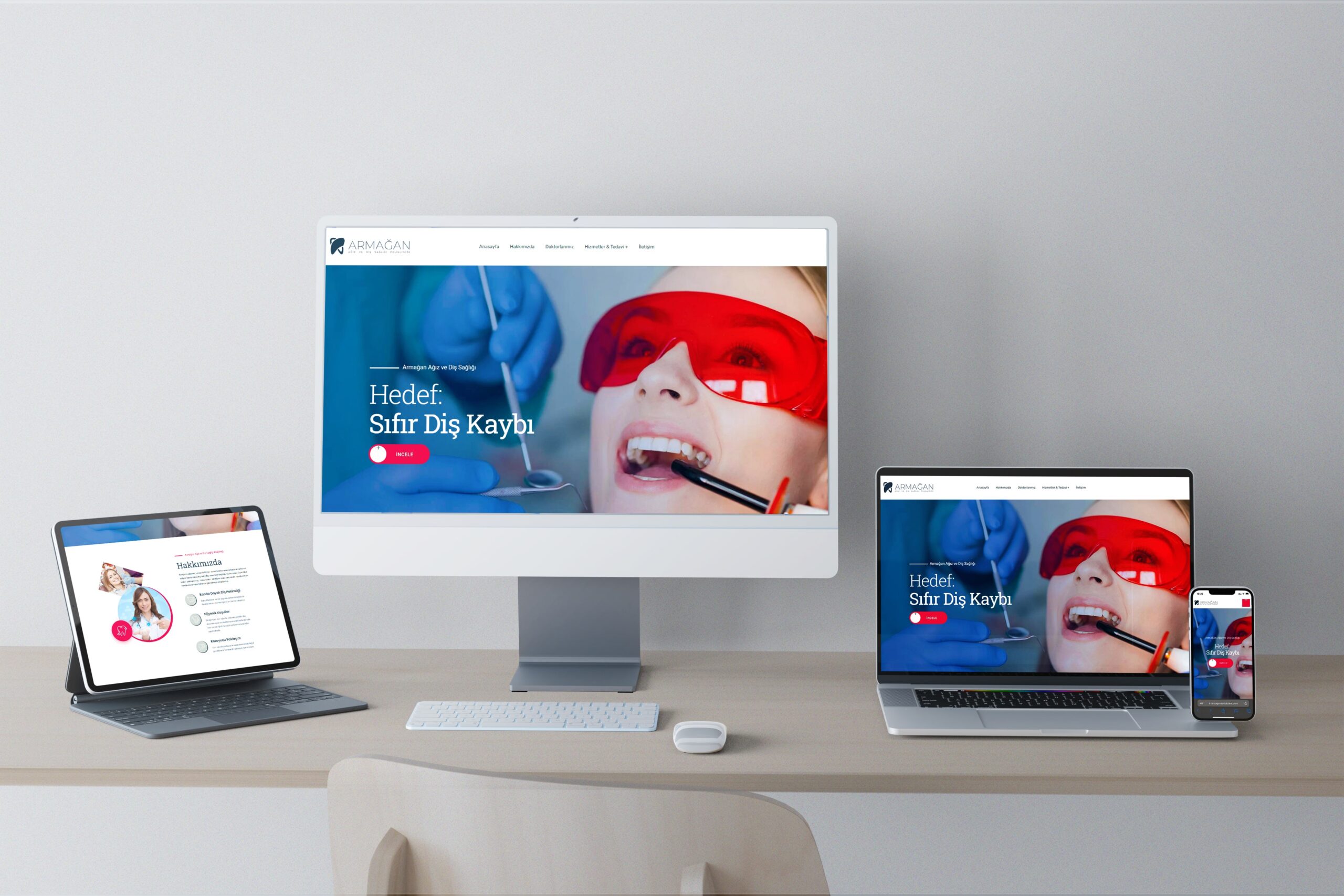 Armağan Dental Clinic Web Tasarım